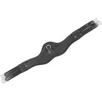 Produktbild von Equestro Sattelgurt aus Leder in Schwarz 130 cm
