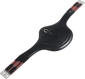 Produktbild von Equestro Sattelgurt aus Leder in Schwarz