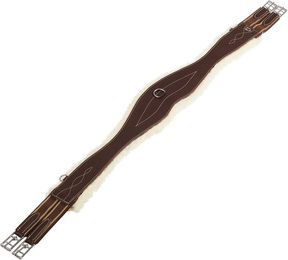 Equestro Sattelgurt aus synthetischem Lammleder New – Bild 1 von 1