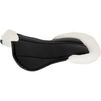 Produktbild von Equestro Sattelpad EcoWool mit Memory Foam in Schwarz