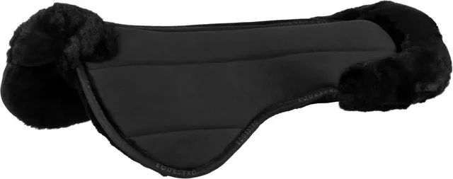 Produktbild von Equestro Sattelpad EcoWool mit Memory Foam in Schwarz