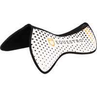 Produktbild von Equestro Sattelpad mit Memory Foam und SilikonGrip in Weiß