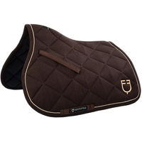 Produktbild von Equestro Sattelunterlage Teppich aus Baumwolle Braun