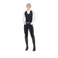 Produktbild von Equestro Schutzweste Rückenprotektor für Erwachsene Level 2 Schwarz 178/187 cm