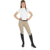 Produktbild von Equestro Selene Reithose für Damen aus Baumwolle Beige Größe 42