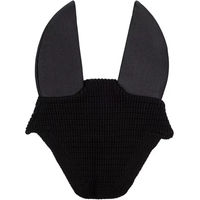 Produktbild von Equestro Silence Fliegenhaube für Pferde in Schwarz für Vollblut