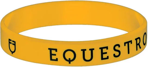 Produktbild von Equestro Silikonarmband Unisex Gelb wasserdicht 21 cm