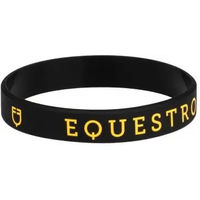 Produktbild von Equestro Silikonarmband Unisex Schwarz 18 cm