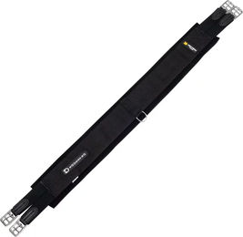 Produktbild von Equestro Soft Touch Springgurt für Pferde aus Neopren in Schwarz 140 cm