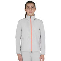 Produktbild von Equestro Softshell Reitjacke für Kinder mit Back Logo