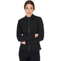 Produktbild von Equestro Softshell-Reitjacke für Damen in Schwarz Größe M