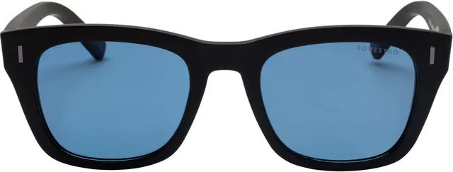 Equestro Solana Polarisierte Sonnenbrille Unisex Schwarz Blau – Bild 1 von 1