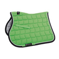 Produktbild von EQUESTRO Sottosel White Trim Collection Baumwolle für Warmblut in Lime/Nero