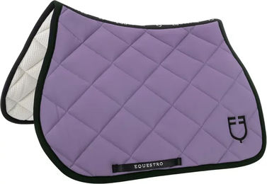 Produktbild von Equestro Springschabracke Black Line Edition für Ponys in Schwarz und Lila