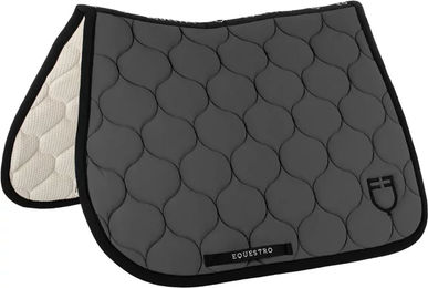 Produktbild von Equestro Springschabracke Black Line Edition für Vollblut in Schwarz und Grau