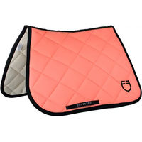 Produktbild von Equestro Springschabracke Black Line Edition für Vollblut in Schwarz und Rosa