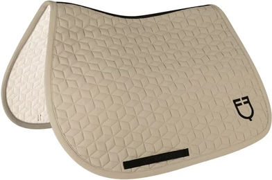 Produktbild von Equestro Springschabracke Cube für Ponys aus Oxford-Gewebe in Beige