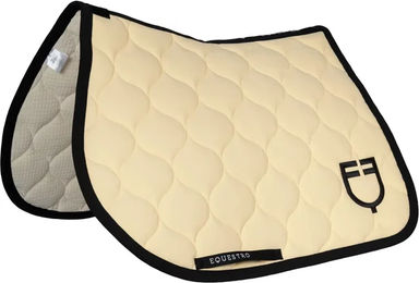 Produktbild von Equestro Springschabracke für Pferde Beige Vollblut
