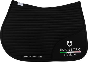 Produktbild von Equestro Springschabracke für Ponys in Schwarz