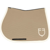 Produktbild von Equestro Springschabracke Wave Quilting aus Baumwolle Beige für Vollblut