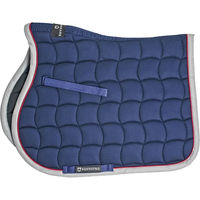 Produktbild von Equestro Sprungpolster aus Baumwolle mit kontrastierender Borte in Blau