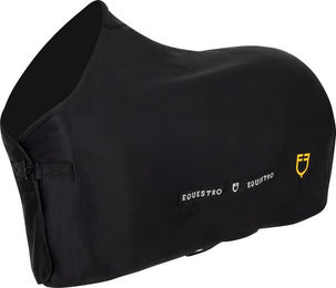 Equestro Stalldecke für Pferde aus Polycotton Gelb Schwarz 145 cm – Bild 1 von 1