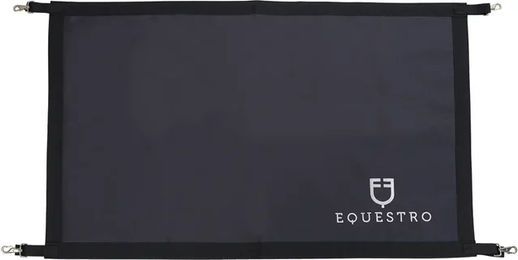 Equestro Stallschutz Decke aus Polyester Schwarz – Bild 1 von 2