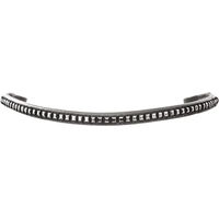 Produktbild von Equestro Stirnband Margot aus Leder in Schwarz für Pferde