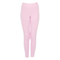 Produktbild von Equestro Strass Technical Junior Reithose für Kinder in Rosa Grösse 12 Jahre