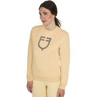 Produktbild von Equestro Sweatshirt Damen aus Baumwolle Gelb Beige Größe S