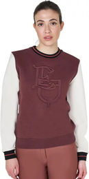 Produktbild von Equestro Sweatshirt Damen Reiten Winter Braun Baumwolle Größe M
