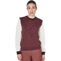 Produktbild von Equestro Sweatshirt Damen Reiten Winter Braun Baumwolle Größe S