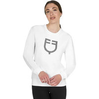 Produktbild von Equestro Sweatshirt Damen Weiß Baumwolle Größe S
