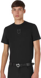Produktbild von Equestro T-Shirt für Herren aus Baumwolle Schwarz XXL