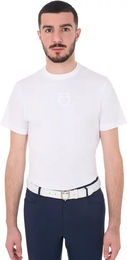 Produktbild von Equestro T-Shirt für Herren aus Baumwolle Weiß Größe S