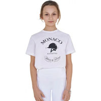 Produktbild von Equestro T-Shirt für Kinder aus Baumwolle Weiß 10 Jahre