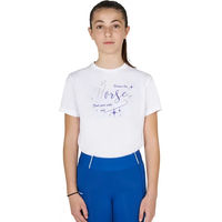 Produktbild von Equestro T-Shirt für Mädchen Dream Big aus Baumwolle Weiß 12 Jahre
