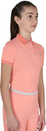 Equestro Technical Training Junior Kurzarm Polo Shirt für Kinder Antibakteriell – Bild 1 von 1