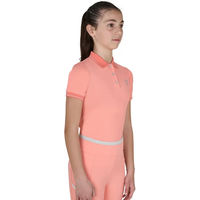 Produktbild von Equestro Technical Training Junior Polo Shirt für Kinder mit antibakterieller Funktion
