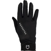 Produktbild von Equestro Technische Reithandschuhe für Damen aus Stoff Schwarz XXL