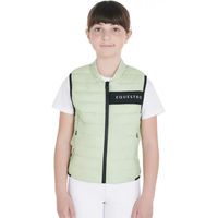 Produktbild von Equestro Technische Reitjacke für Mädchen in Grün ganzjährig nutzbar
