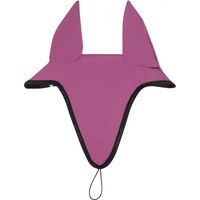 Produktbild von Equestro Technische Stoffmütze mit Halterung für Nasenriemen Full in Rosa und Lila