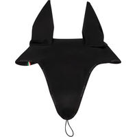 Produktbild von Equestro Technische Stoffmütze mit Halterung für Nasenriemen in Schwarz