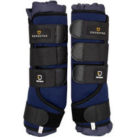Produktbild von Equestro Transportgamaschen für Pferde aus Neopren Blau Größe L (2er Set)