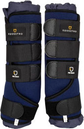 Produktbild von Equestro Transportgamaschen für Pferde aus Neopren Blau Größe M (2er Set)