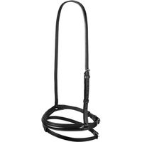 Produktbild von Equestro Trense aus Leder in Schwarz Full
