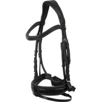 Produktbild von Equestro Trense Full aus Leder in Schwarz