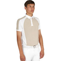 Produktbild von Equestro Turnier-Poloshirt für Herren in Beige Größe M