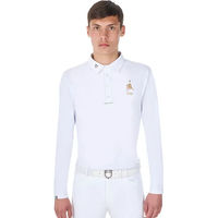 Produktbild von Equestro Turnier-Poloshirt für Herren Weiß XXL
