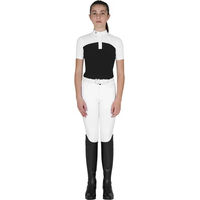 Produktbild von Equestro Turnier-Poloshirt für Mädchen in Schwarz
